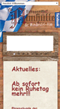 Mobile Screenshot of berggasthof-almhuette.de